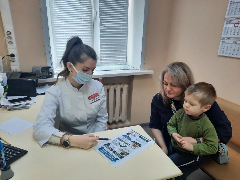 Неделя здоровья матери и ребёнка: информирование родителей в ГБУЗ ТОКВКД